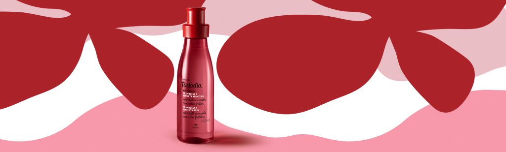 Tododia Framboesa e Pimenta Vermelha Body Splash Desodorante Colônia Feminino