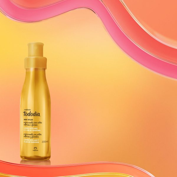 Tododia Limão Siciliano e Flor de Gardênia Body Splash Feminino 200 ml