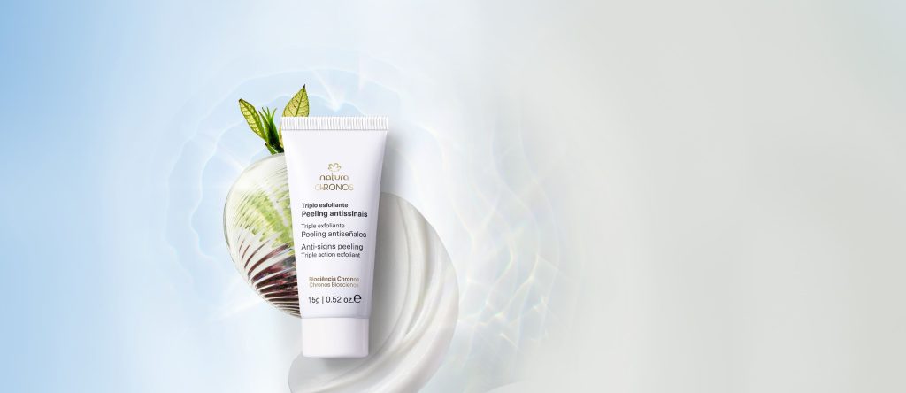 Triplo Esfoliante Peeling Antissinais Miniatura Chronos Derma
