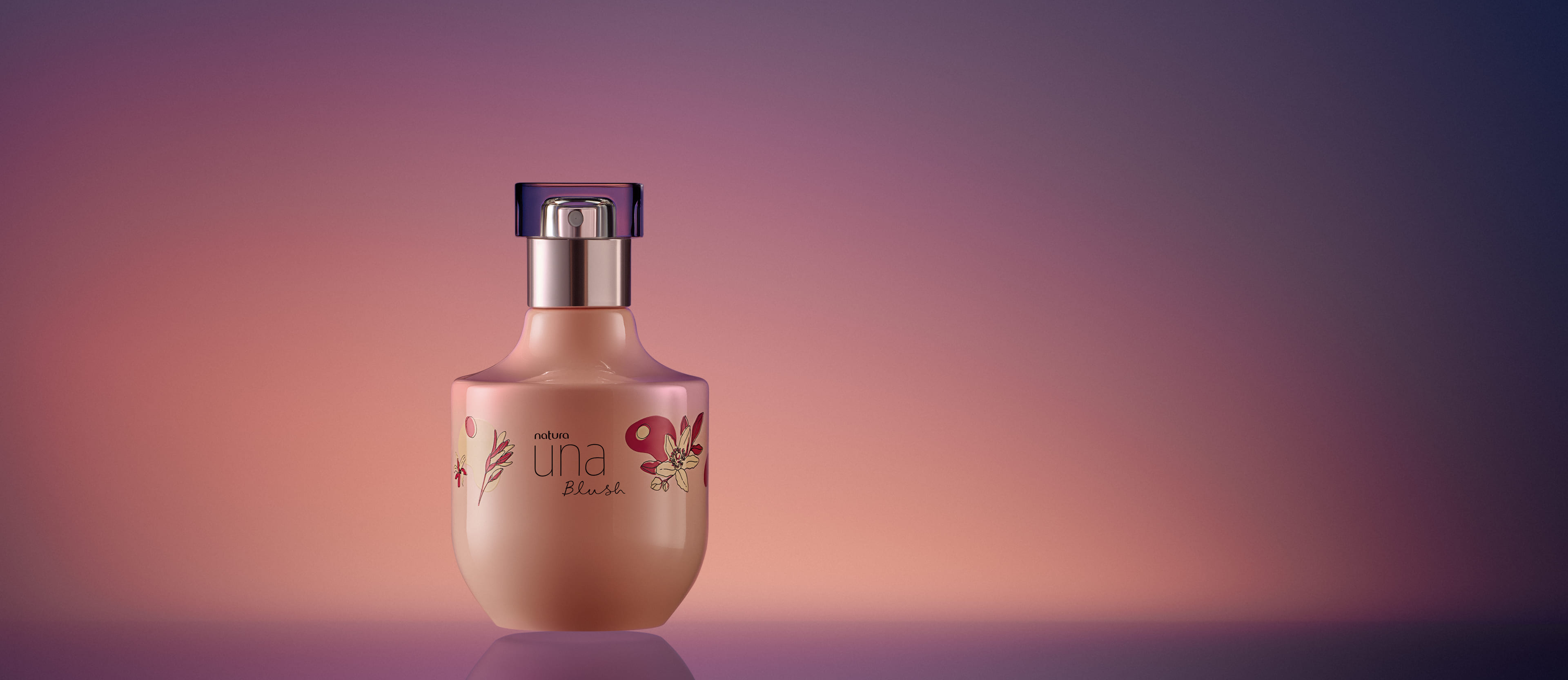 Embalagem colecionável Una Blush 75ml