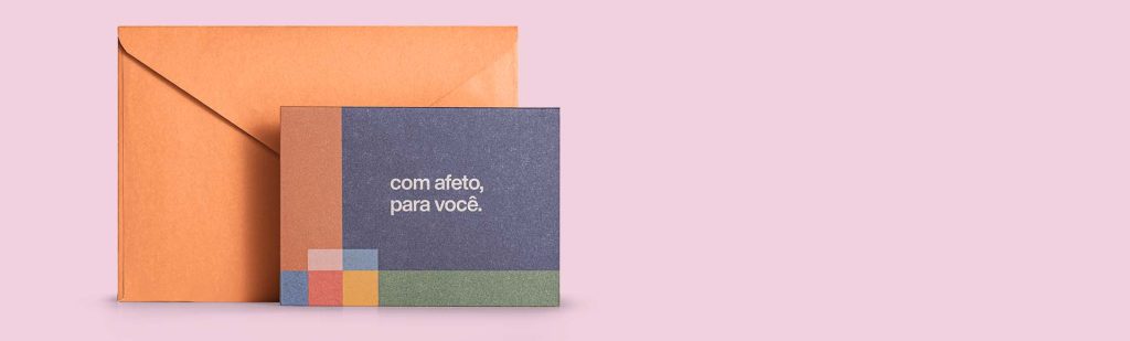 Cartão Com Envelope Crer Para Ver