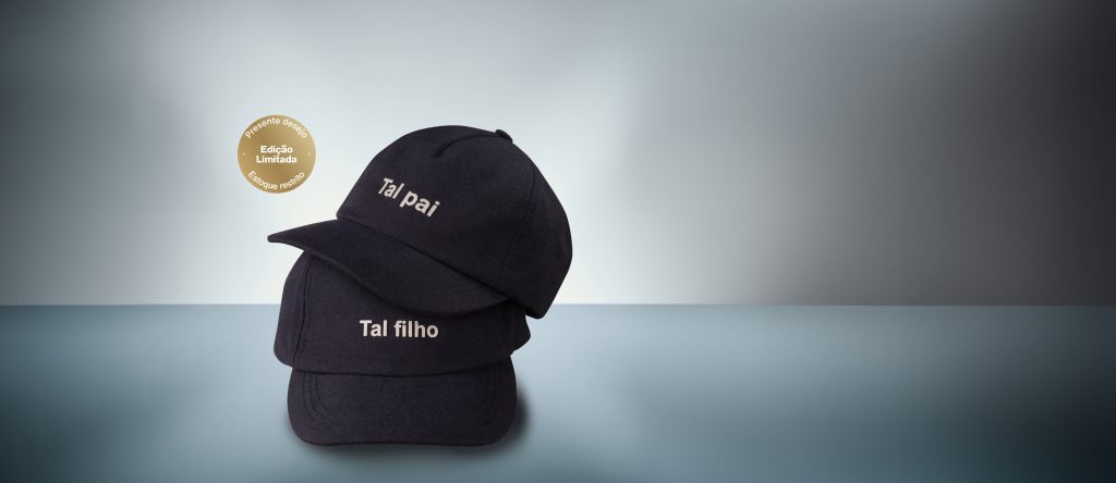 Duo de Bonés Pai e Filho Natura Homem