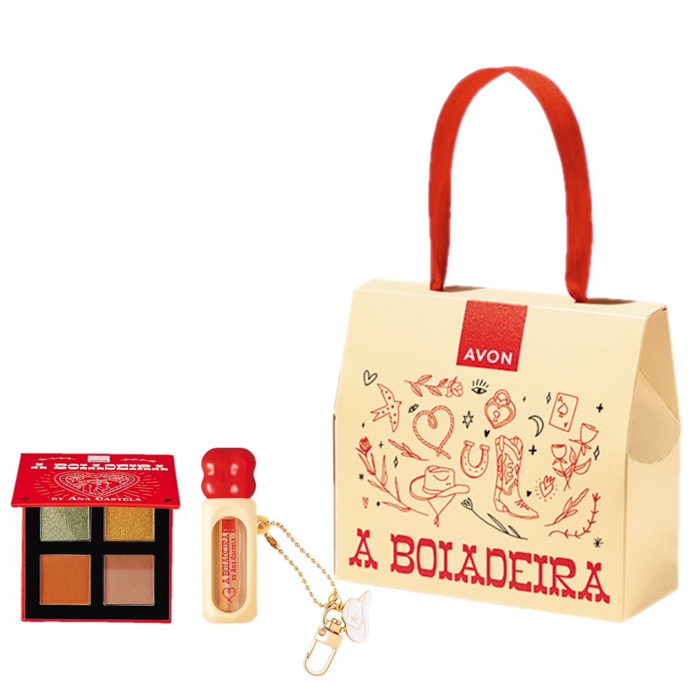 Kit Ana Castela Glos e Paleta de Sombras