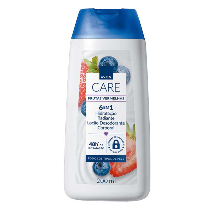Loção Desodorante Corporal Frutas Vermelhas