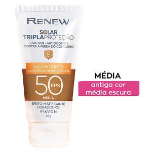 Protetor Solar Renew Com Cor Média Fps 50 [AVNBRA-136056]