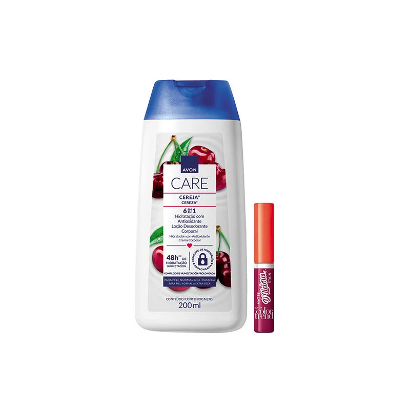 Kit Avon Care Cereja