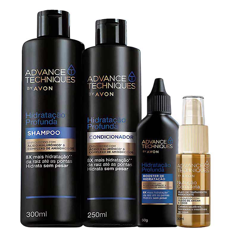 Advance Techniques Kit Hidratação E Tratamento 3 Advance Techniques Kit Hidratacao E Tratamento