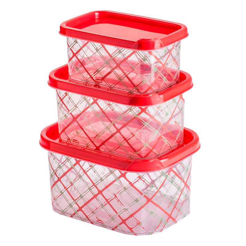Conjunto 3 Potes Natal