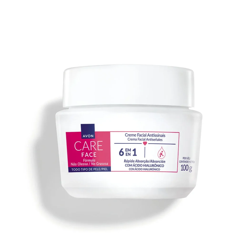 Creme Facial Antissinais 6 Em 1