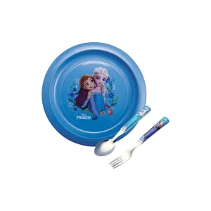 Loja 42 Kit Prato E Talher Frozen