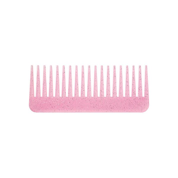 Pente Dentes Largos Cristal Glitter