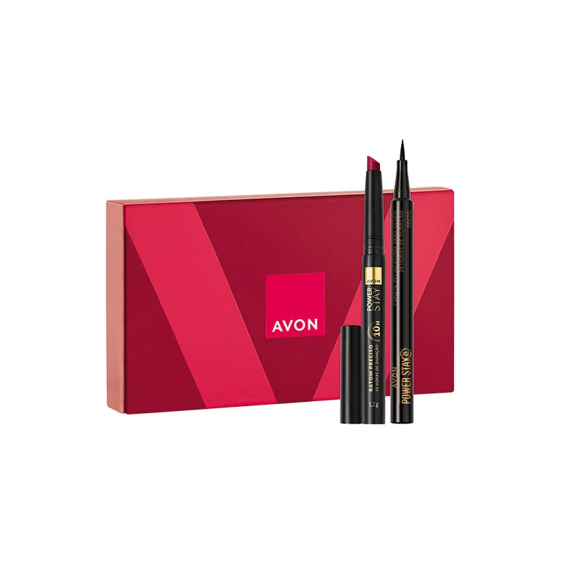 Presente Power Stay Duo – Vinho Intenso