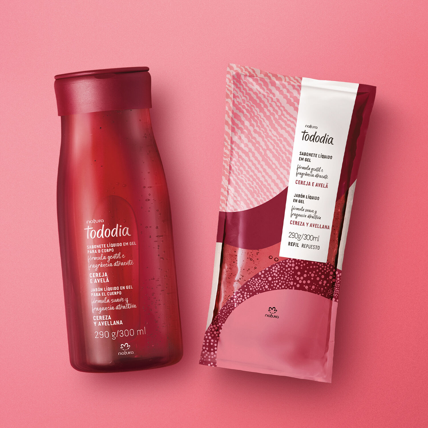 1775050048 284 Kit Sabonete Liquido em Gel Tododia Cereja e Avela com