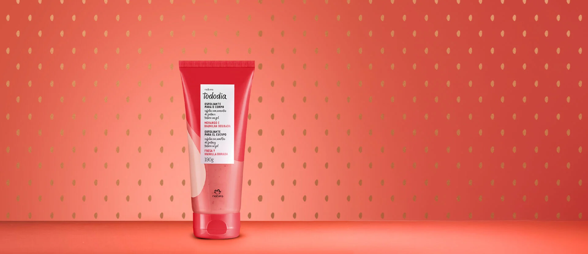 1775092160 757 Esfoliante para o Corpo Tododia Morango e Baunilha Dourada