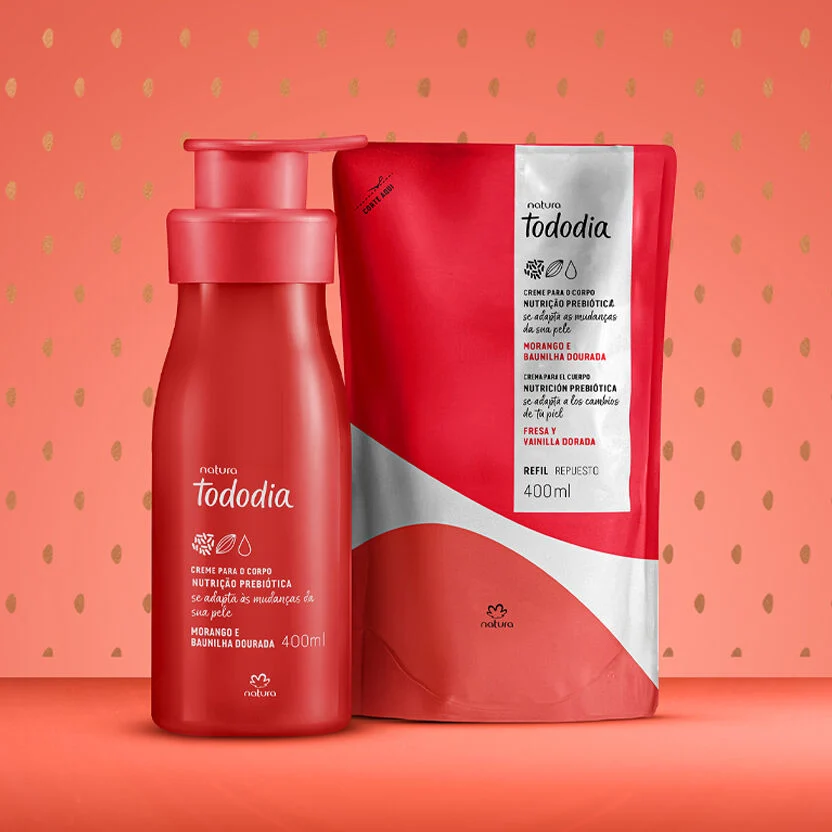 1775136077 277 Kit Creme Desodorante Nutritivo Tododia Morango e Baunilha Dourada com