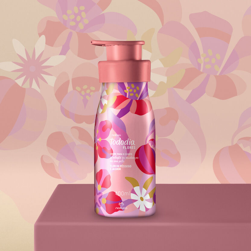 1775148030 269 Creme Desodorante Nutritivo para o Corpo Tododia Flor de Pessego
