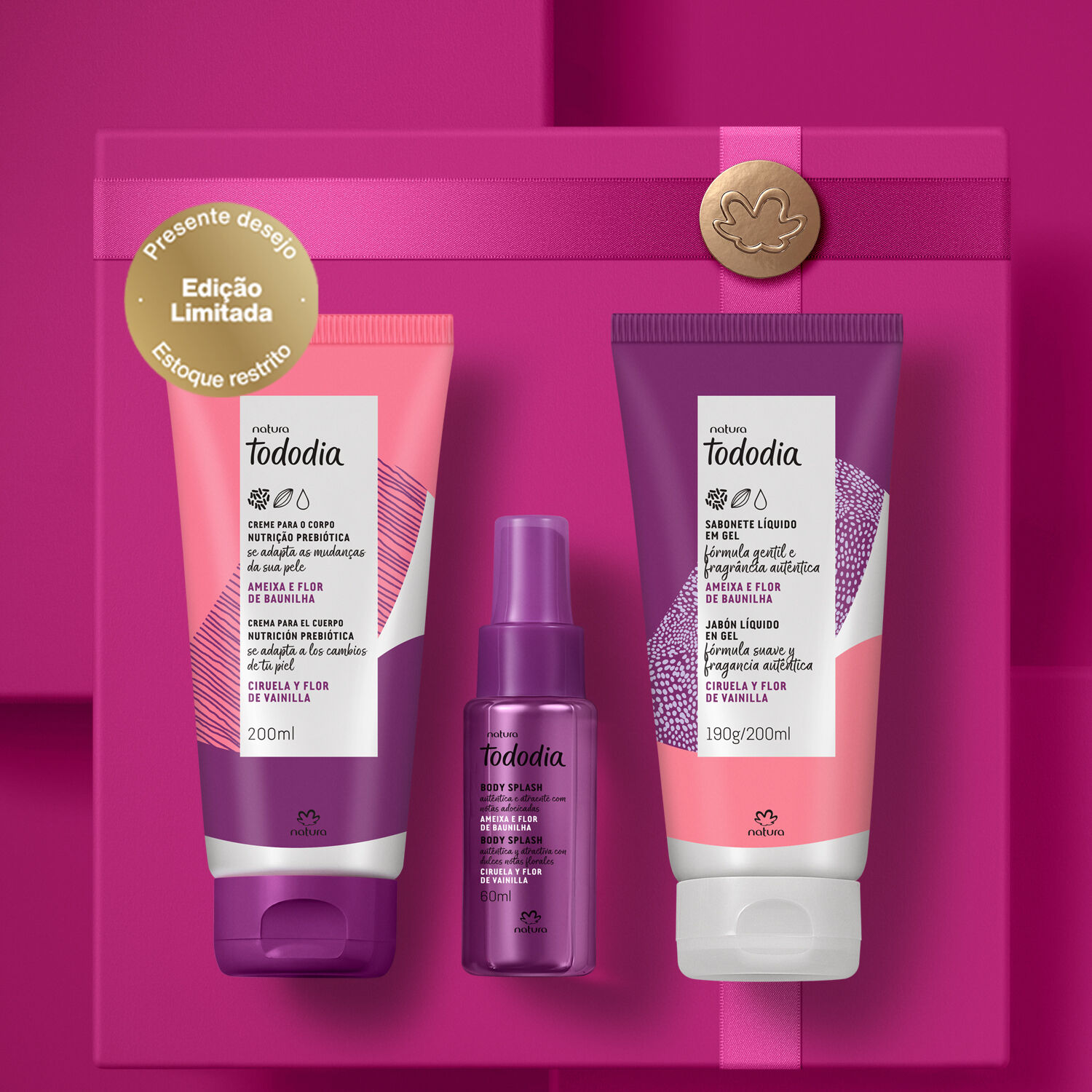 1775149700 962 Presente Natura Tododia Ameixa e Flor de Baunilha 3 produtos