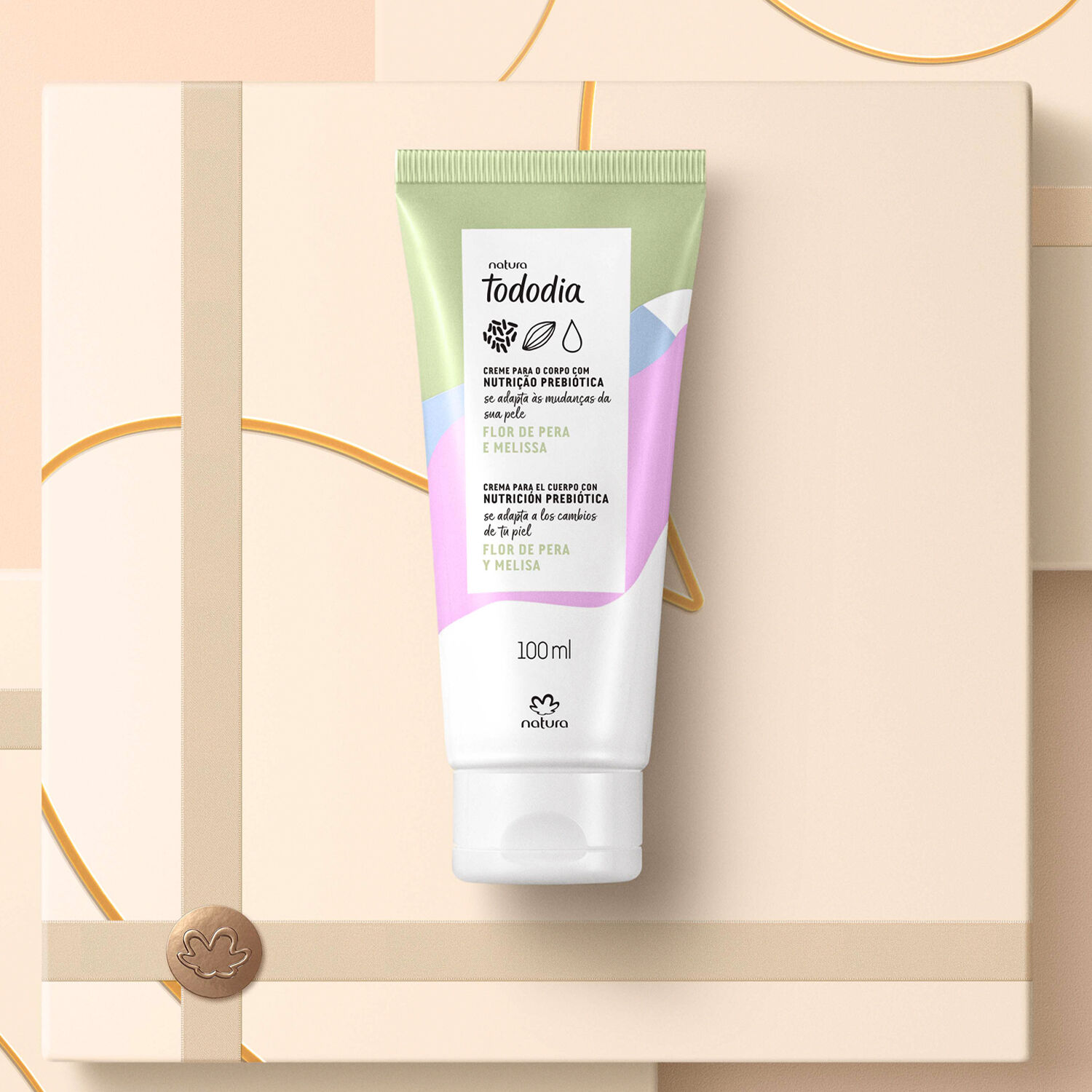 Creme Desodorante Nutritivo para o Corpo Tododia Flor de Pera e Melissa 3 1775152743 210 Creme Desodorante Nutritivo para o Corpo Tododia Flor de Pera