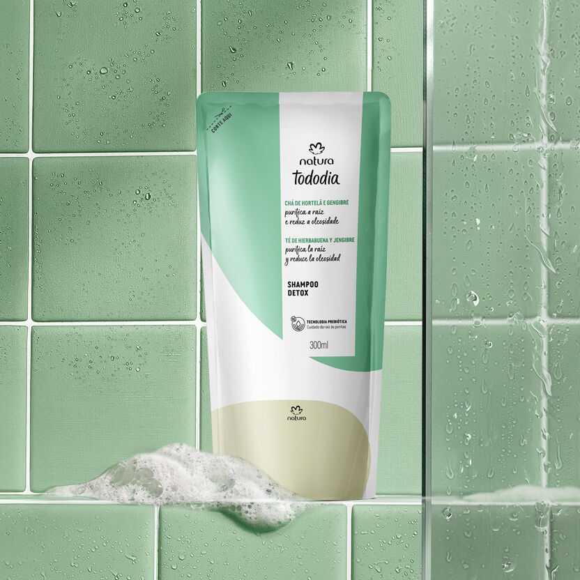 1775167627 533 Refil Shampoo Detox Tododia Cha de Hortela e Gengibre