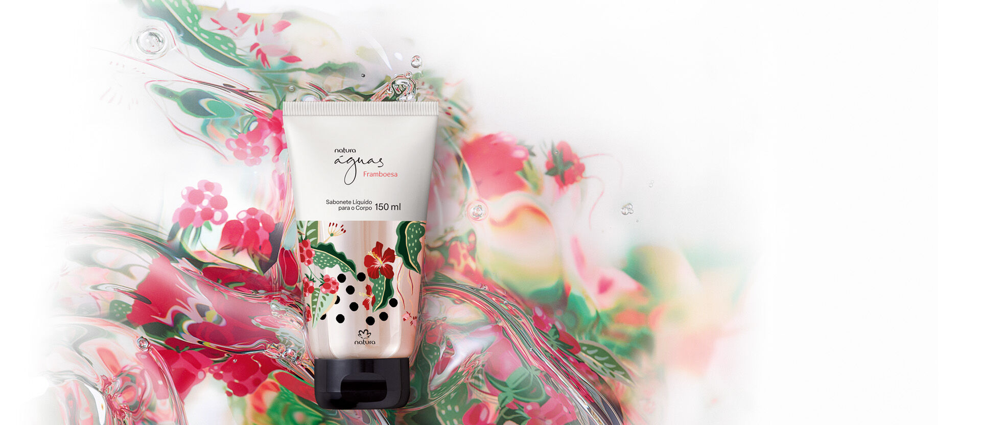 Sabonete Líquido para o Corpo Águas Framboesa 3 1775169394 47 Sabonete Liquido para o Corpo Aguas Framboesa