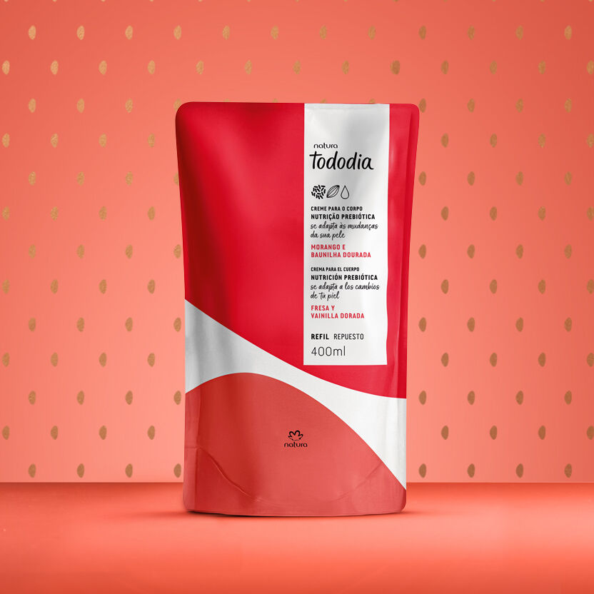 Refil Creme Desodorante Nutritivo para o Corpo Tododia Morango e Baunilha Dourada 4 1775170685 726 Refil Creme Desodorante Nutritivo para o Corpo Tododia Morango e