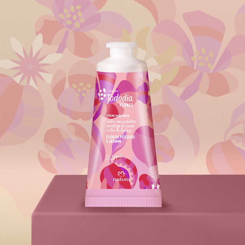 Creme Nutritivo para as Mãos Tododia Flor de Pêssego e Jasmim 4 1775173579 854 Creme Nutritivo para as Maos Tododia Flor de Pessego e