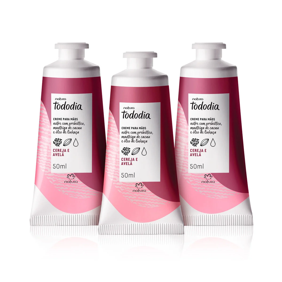 1775185829 503 Kit Creme Nutritivo para as Maos Tododia Cereja e Avela