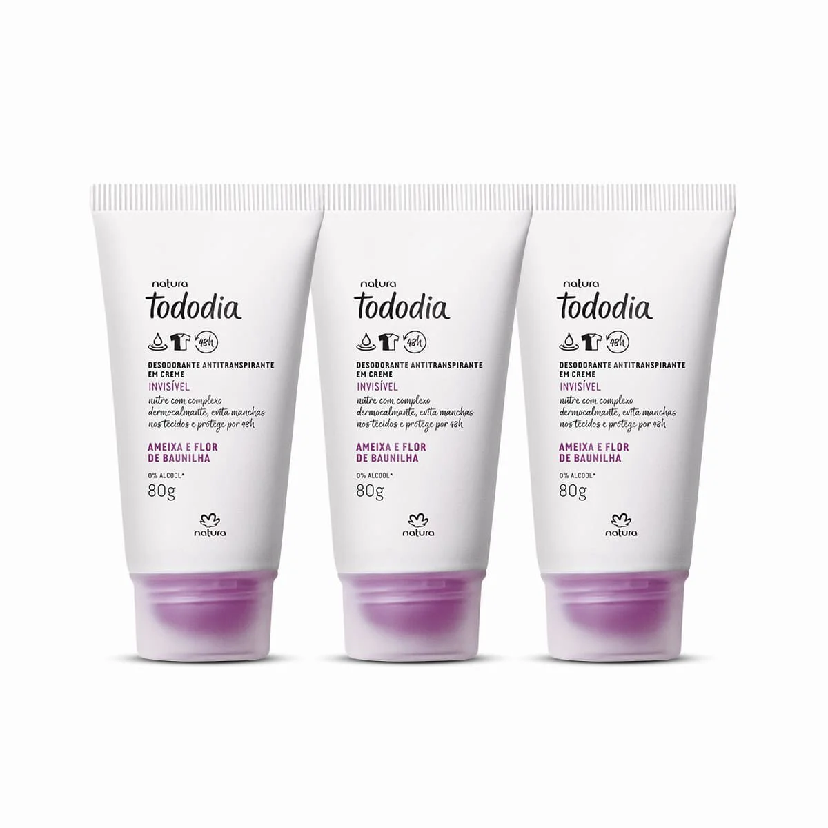 1776222834 464 Kit Desodorante Antitranspirante em Creme Ameixa e Flor de Baunilha