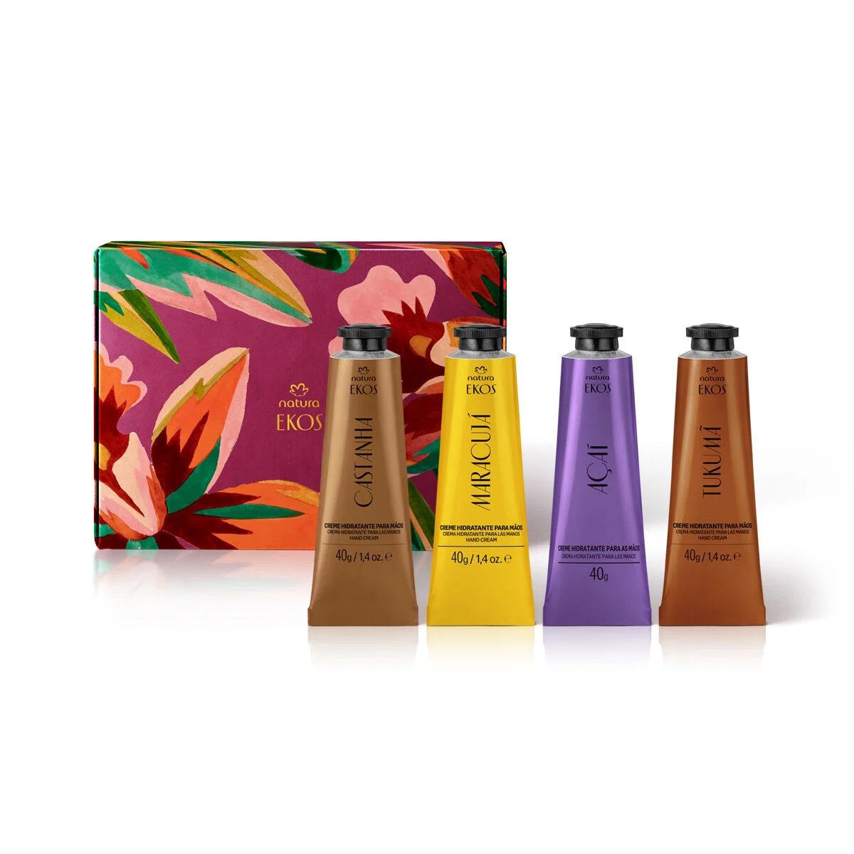 1776239543 437 Presente Natura Ekos Hidratacao para as Maos 4 produtos