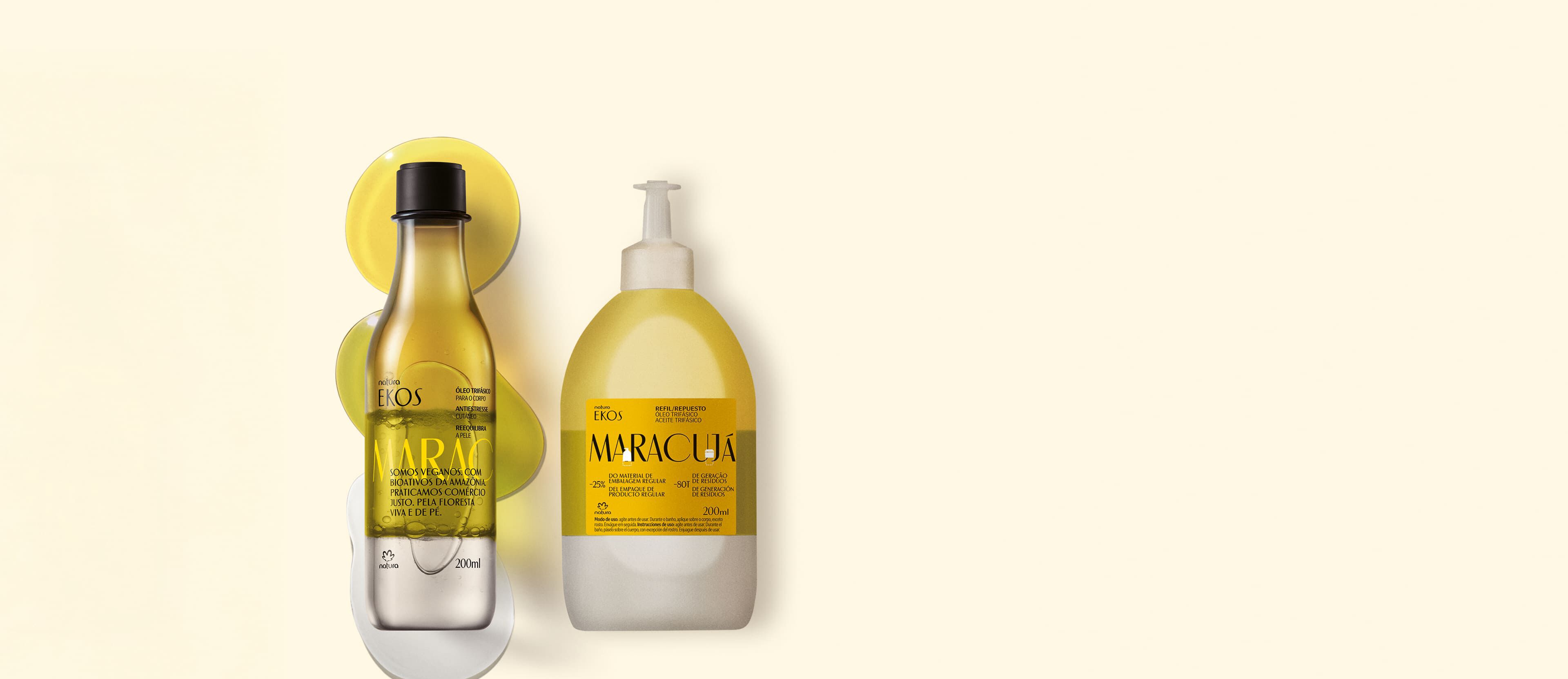 1776244271 429 Kit Oleo Trifasico Desodorante Corporal Ekos Maracuja com Refil