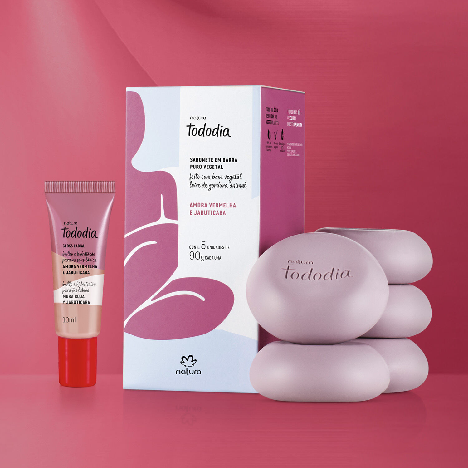 1776248051 412 Kit Tododia Amora Vermelha e Jabuticaba com Sabonete e Gloss