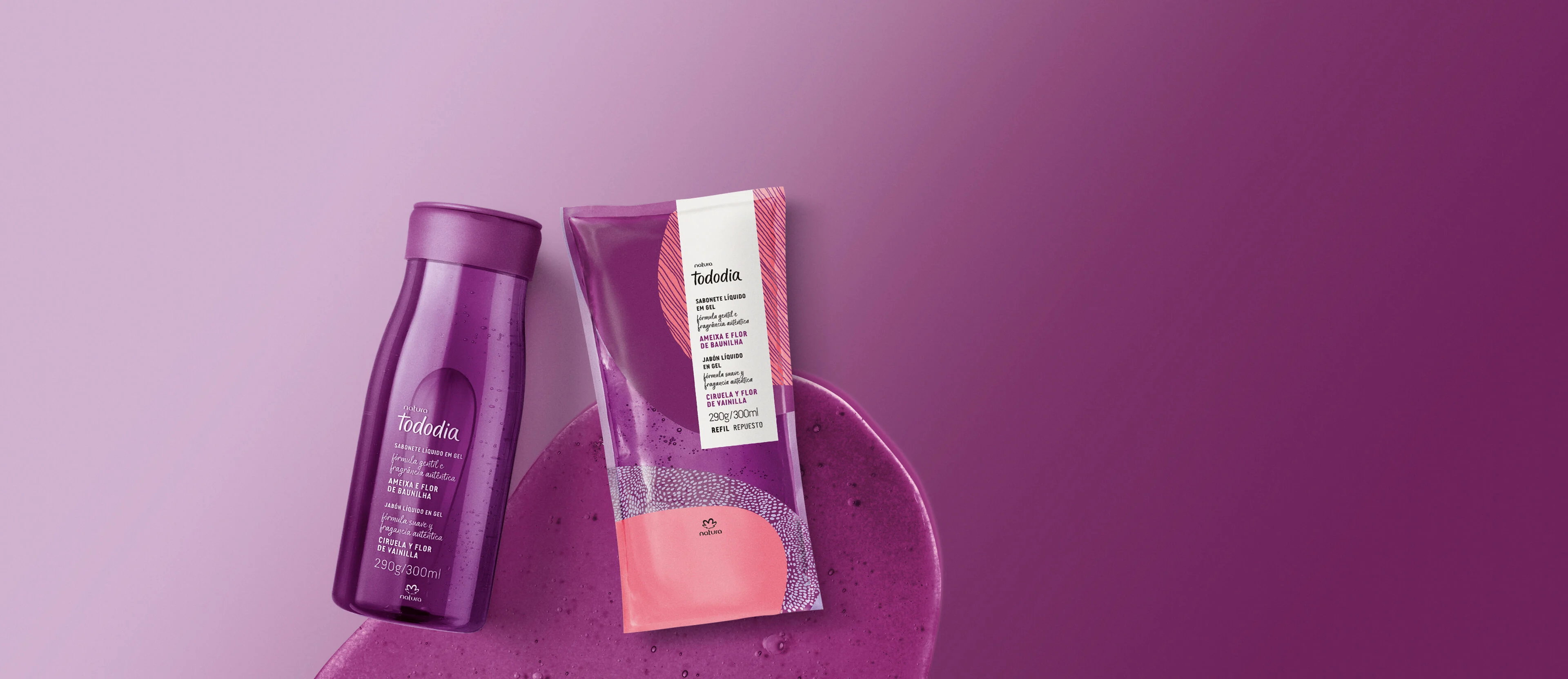 1776253510 659 Kit Sabonete Liquido Gel Tododia Ameixa e Flor de Baunilha