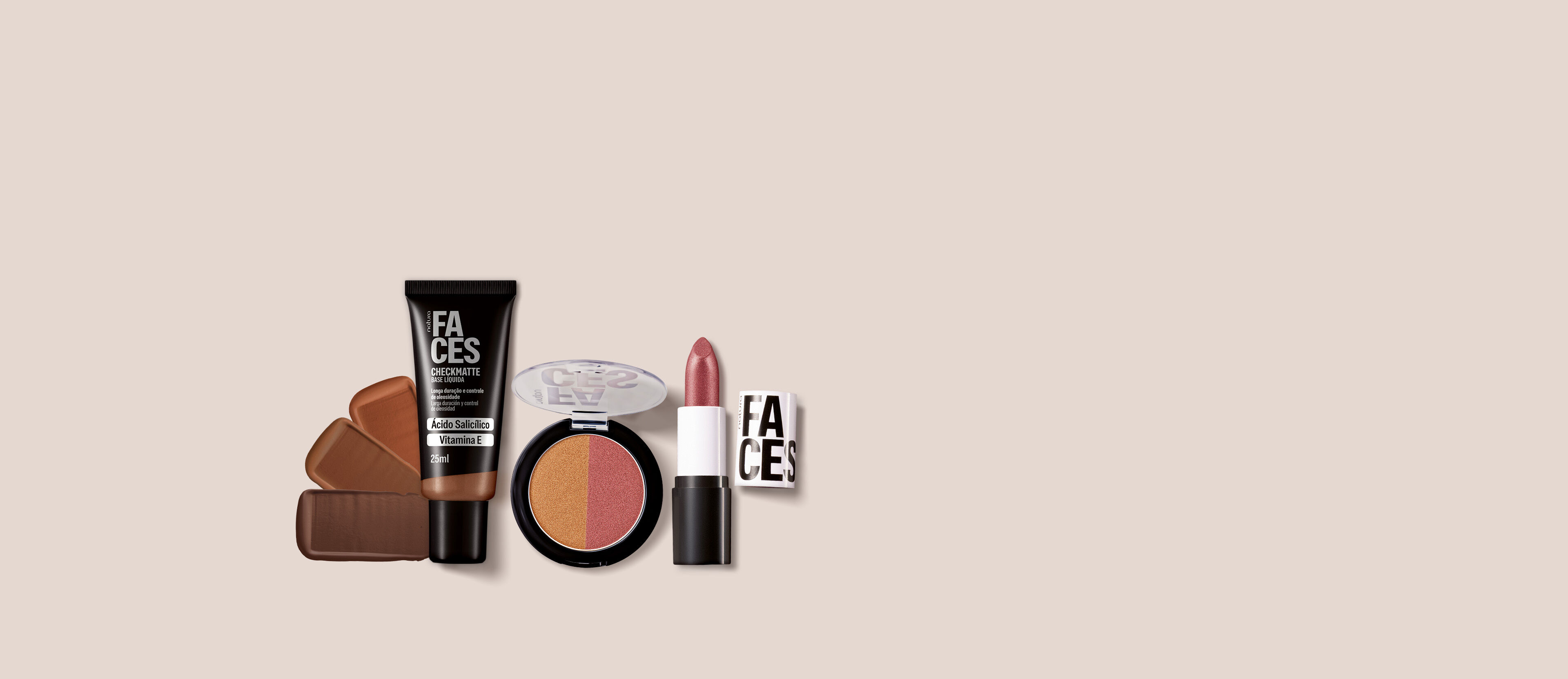 1776264071 841 Kit Faces Base Checkmatte Duo Super Brilho e Batom Cremoso