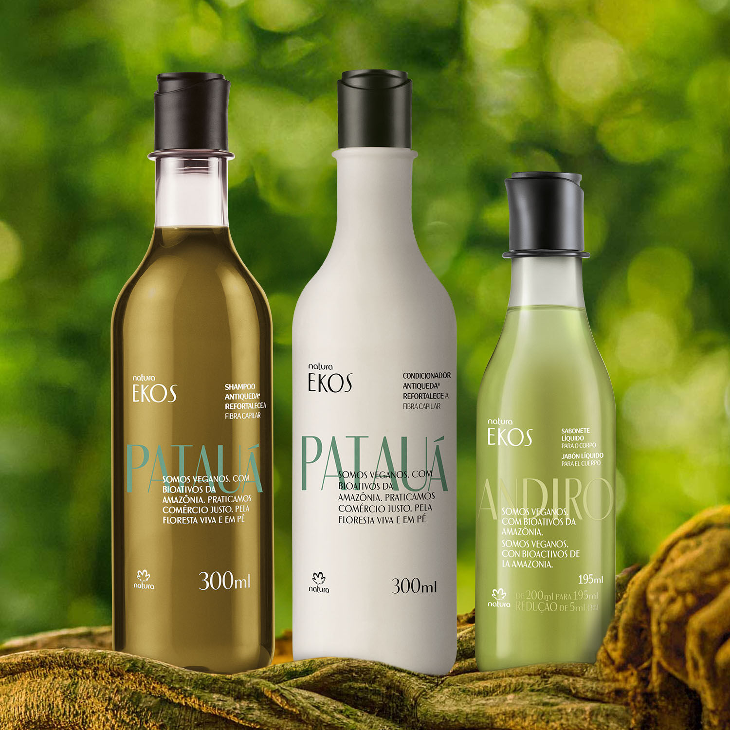 1776264939 159 Kit Shampoo e Condicionador Ekos Pataua e Sabonete Liquido Andiroba