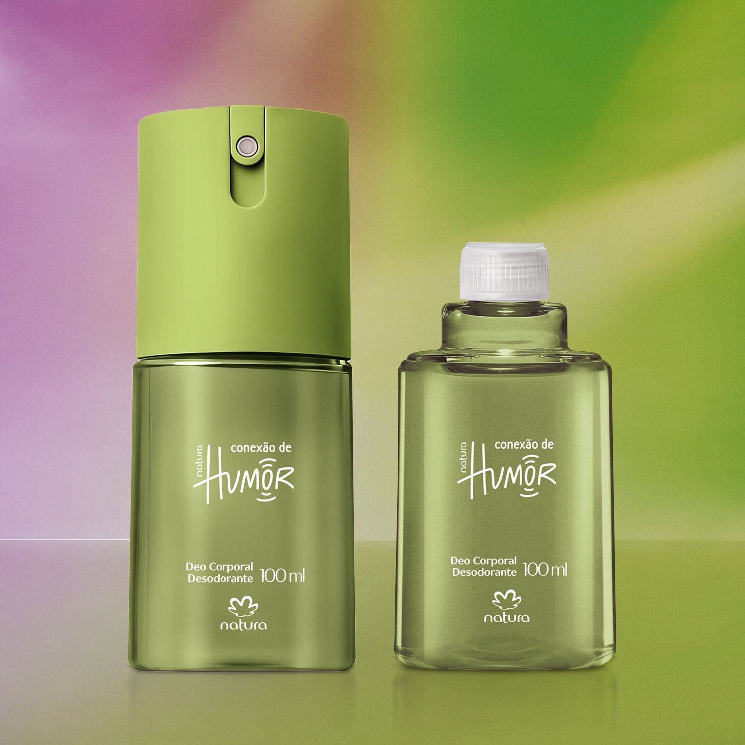 1776266225 45 Kit Desodorante Corporal Humor Conexao Masculino com Refil