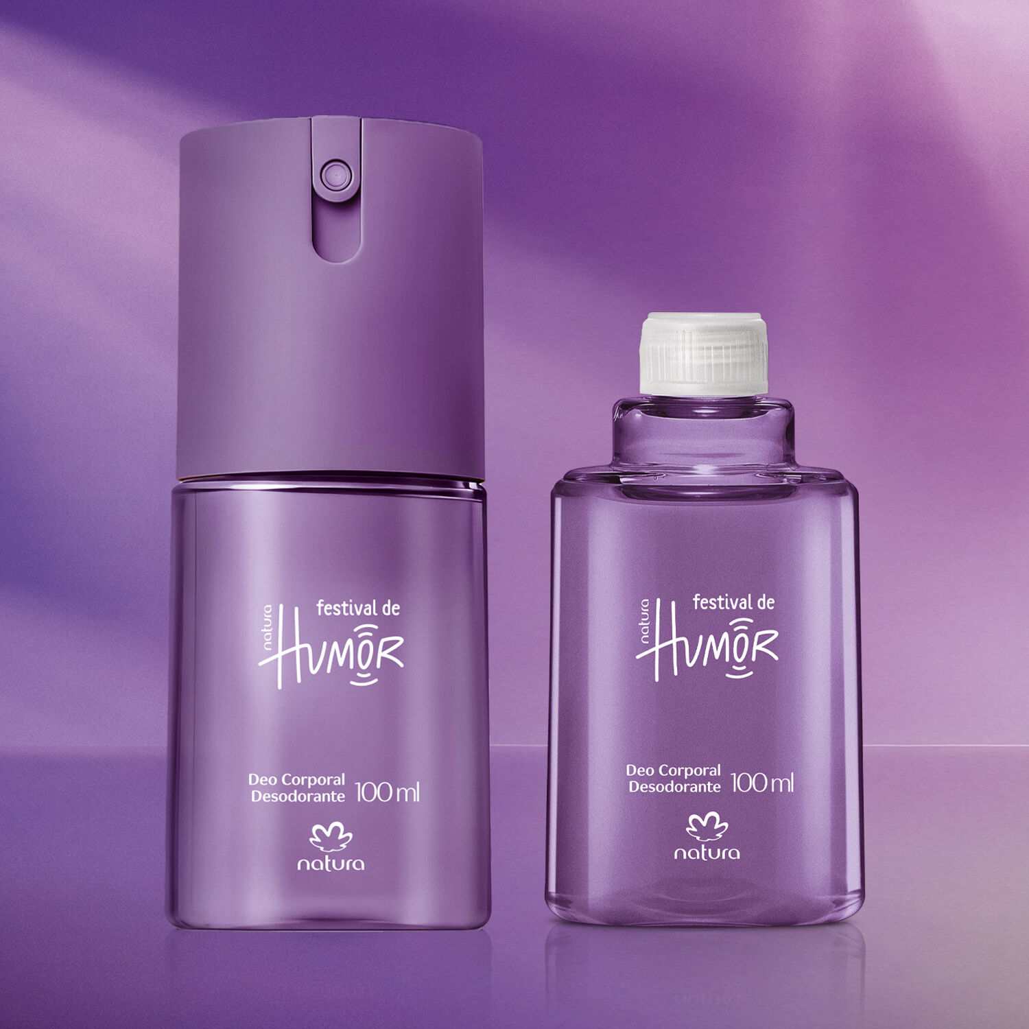 1776268054 424 Kit Desodorante Corporal Festival de Humor Feminino com Refil