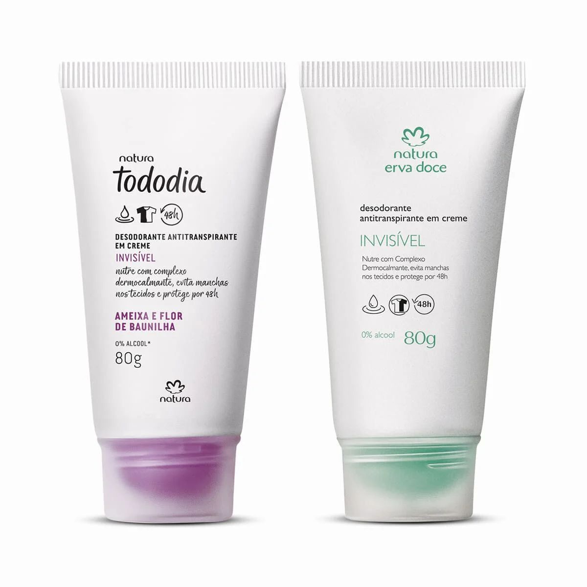 1776268462 568 Kit Desodorantes em Creme Erva Doce e Tododia Ameixa e
