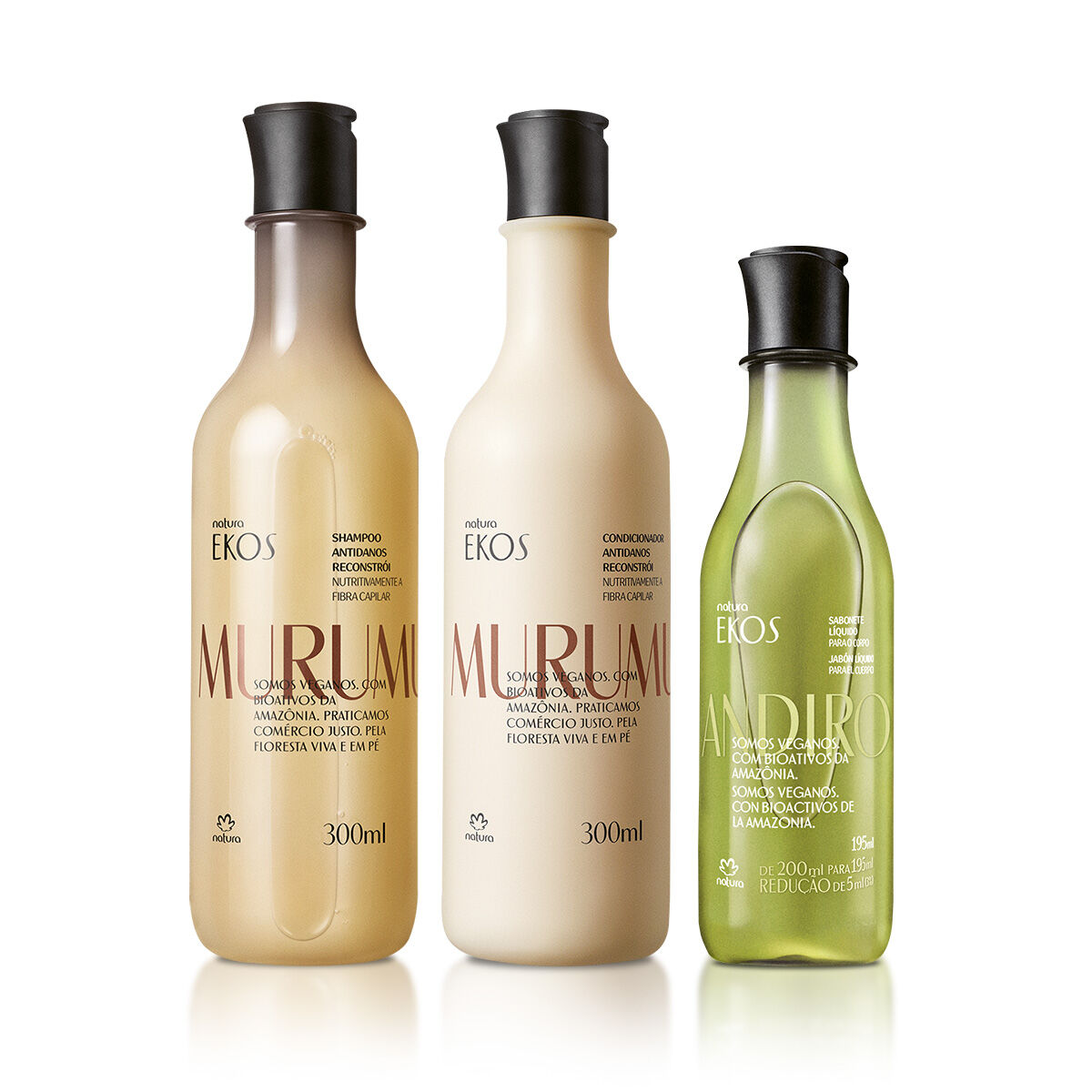 1776268855 424 Kit Shampoo e Condicionador Ekos Murumuru e Sabonete Liquido Andiroba