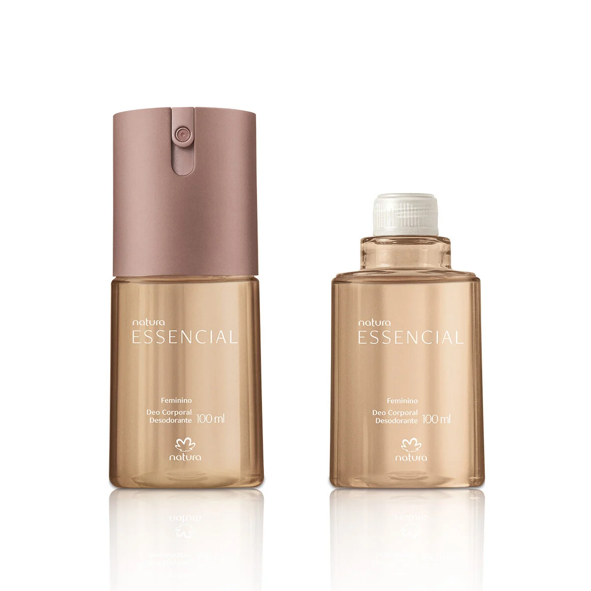 Kit Desodorante Corporal Essencial Feminino com Refil 4 1776271458 241 Kit Desodorante Corporal Essencial Feminino com Refil