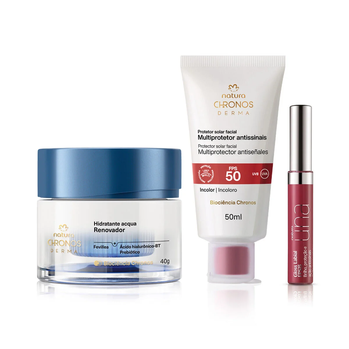 1776276153 383 Kit Chronos Derma e Gloss Labial Una Nude 2C Intenso