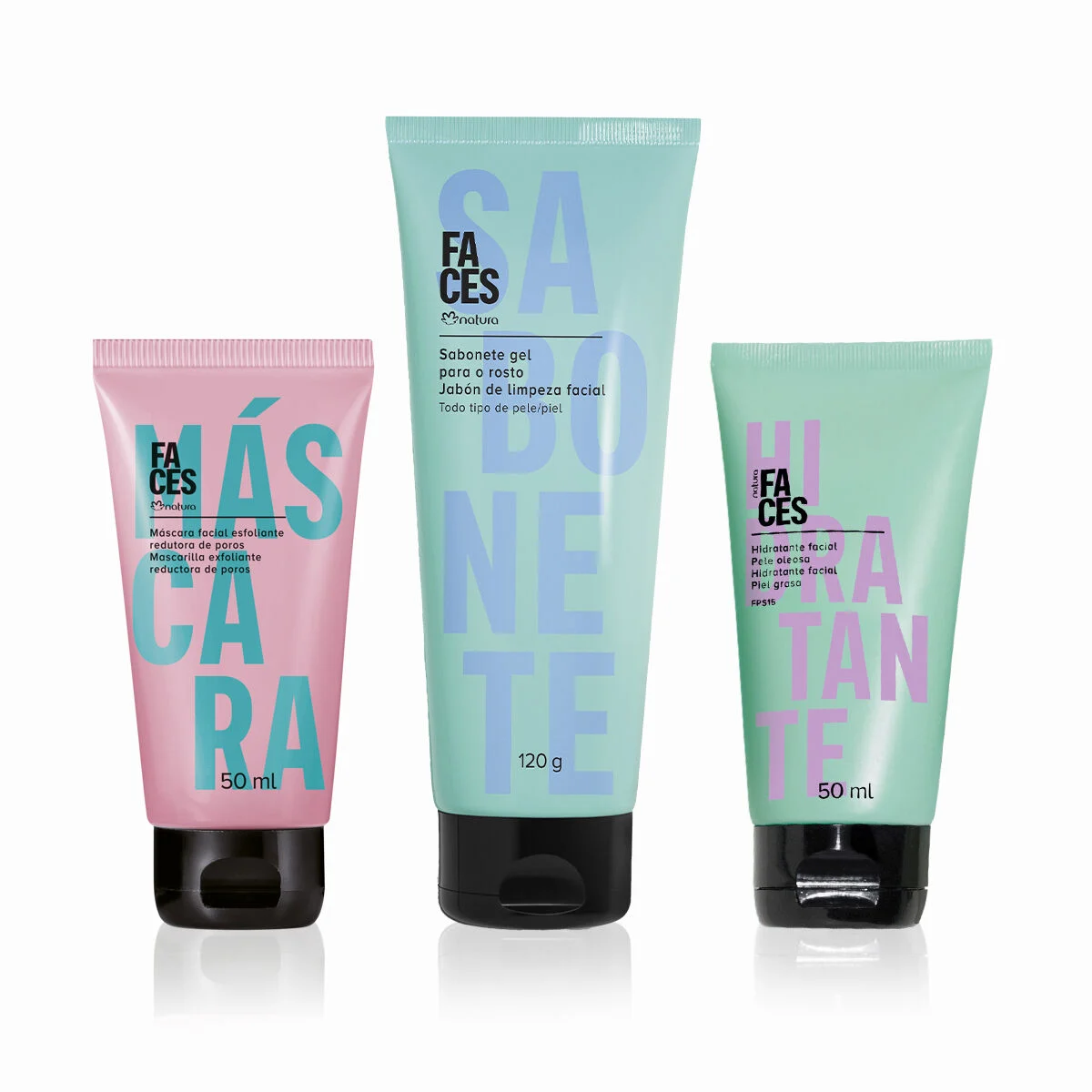 1776276602 387 Kit Ritual Pele Mista a Oleosa Faces 3 produtos