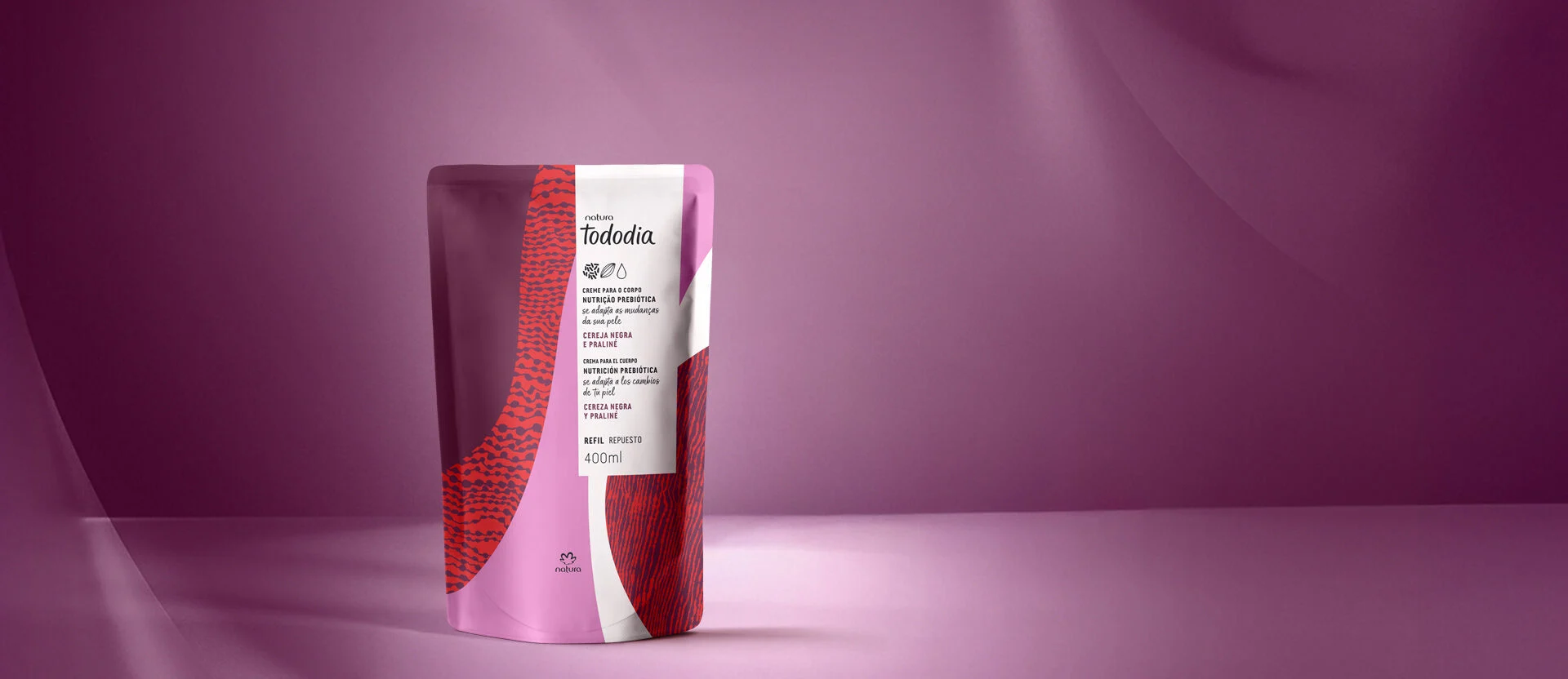 1776283299 652 Refil Creme Desodorante Nutritivo para o Corpo Tododia Cereja Negra