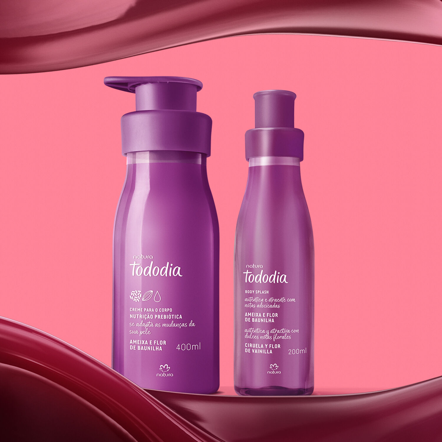 1777426144 529 Kit Creme Nutritivo e Body Splash Tododia Ameixa e Flor