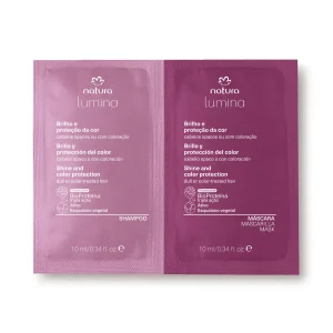 Amostra Lumina Brilho e Proteção da Cor 2 un de 10 ml