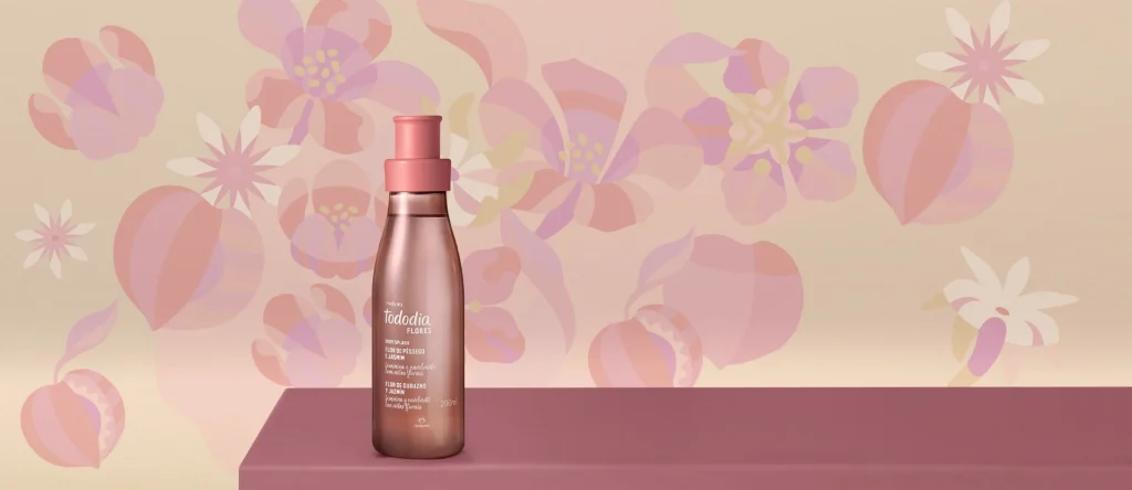 Body Splash Desodorante Colônia Tododia Flores 200 ml