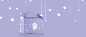 Caixa de Presente Mamãe e Bebê Hora de Ninar