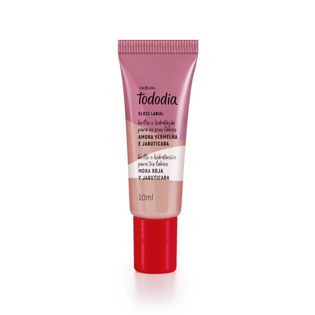 Gloss Labial Tododia Amora Vermelha e Jabuticaba