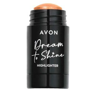 Loja 28 Iluminador Facial Em Bastão Avon Dream To Shine Galactic Gold