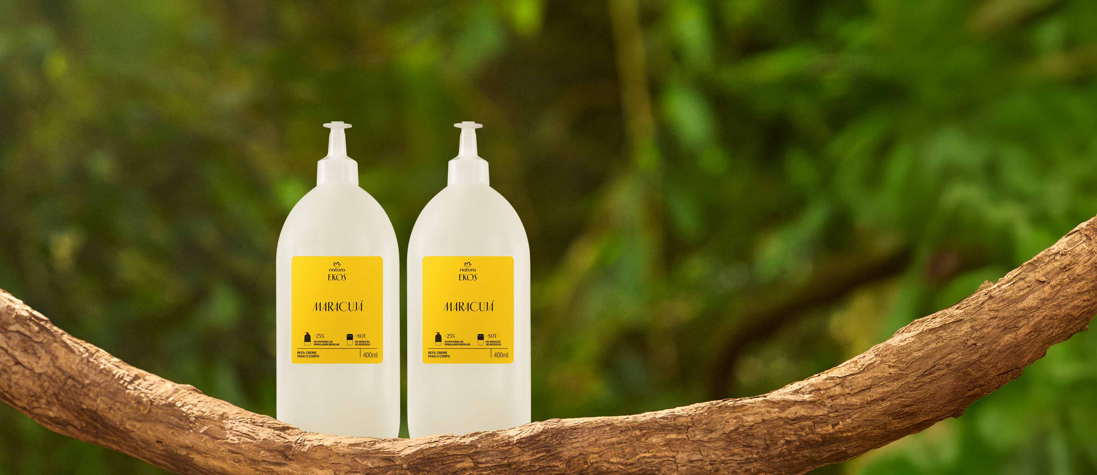 Kit Creme Desodorante Hidratante para o Corpo Ekos Maracuja