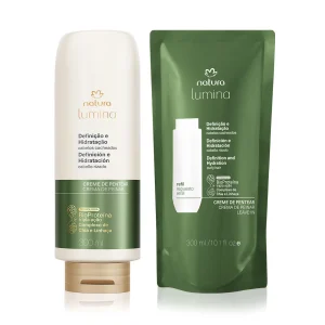 Loja 56 Kit Creme de Pentear para Definição e Hidratação de Cabelos Cacheados com Refil